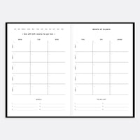 The Everything Planner opened month review