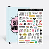 Super Woman The Everything Planner and Essential Sticker Bundle